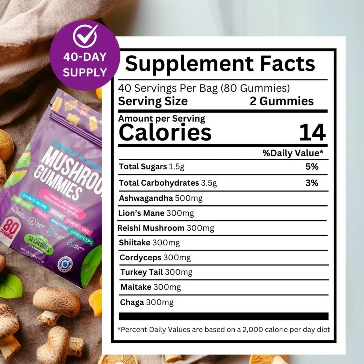 Peak Premium Mushroom Gummies product photo 4
