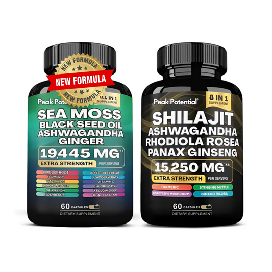 Sea Moss & Shilajit 24-in-1 Peak Vitality Blend™